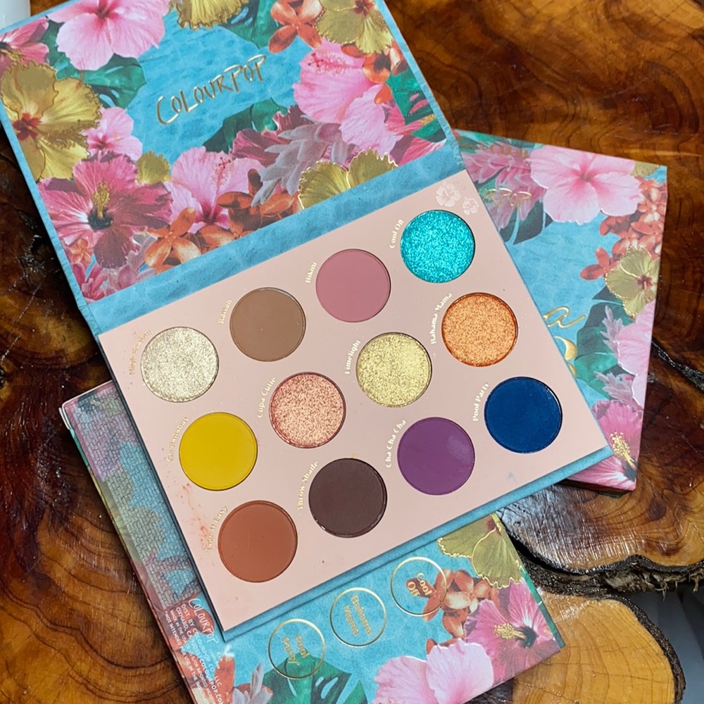 COLOURPOP CP CABANA CLUB EYESHADOW PALETTE BOUTIQUE UNTOUCHED NWT RARE LUXE